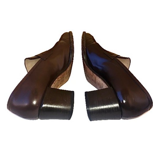 Calvin Klein Brown Leather Classic Pump Vintage '96 with Box - Picture 9 of 13